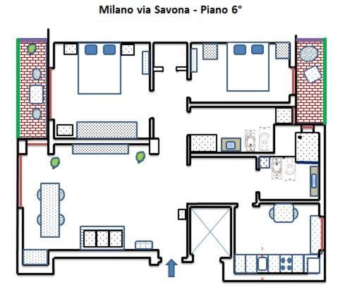Mm House Apartment Tortona Mediolan Zewnętrze zdjęcie